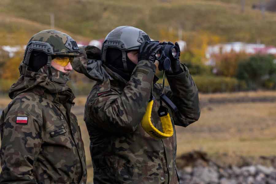 Poland says drone like object entered its airspace during Russian attack on Ukraine