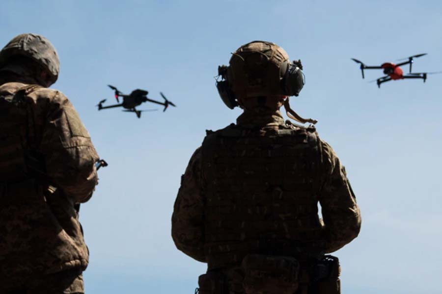 Poland says drone like object entered its airspace during Russian attack on Ukraine