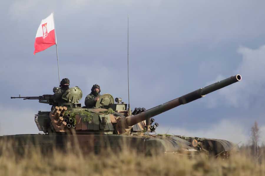 Poland says drone like object entered its airspace during Russian attack on Ukraine