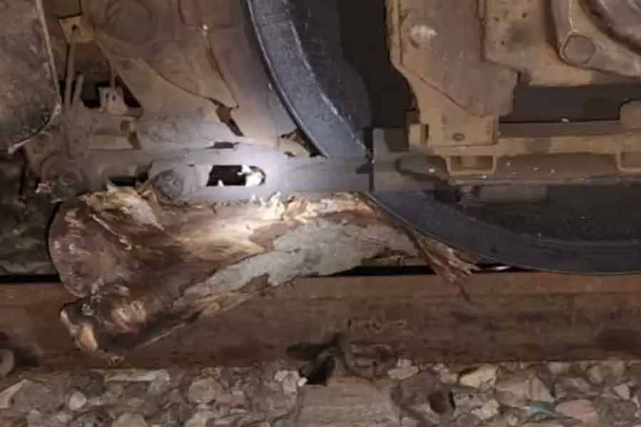 Farmer leader son and aid arrested for keeping wood log in rail line in Uttar Pradesh