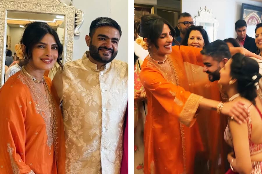 How much cost Priyanka Chopra’s Orange kurta set