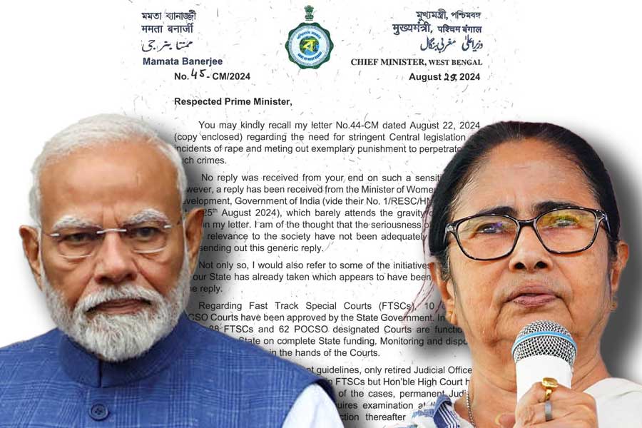 CM Mamata Banerjee wrote second letter to PM Narendra Modi requesting to bring new law against rape