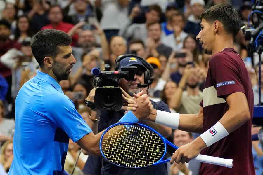 Djokovic and Popyrin