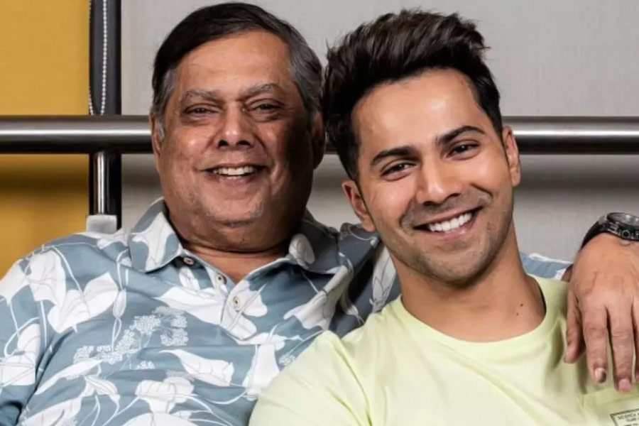 Image of David Dhawan and Varun Dhawan