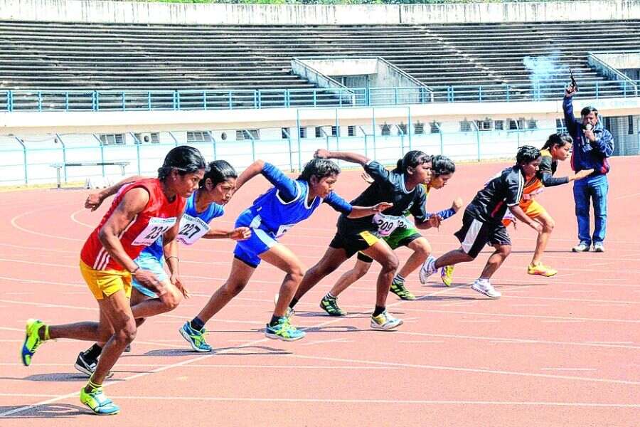 Women Sprinters.