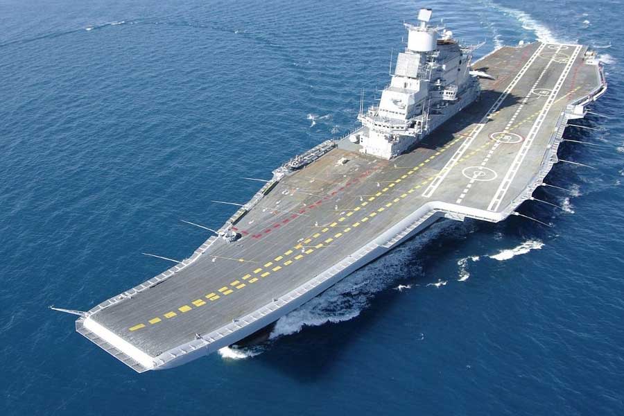 France nuclear powered aircraft carrier leaves for joint drills with INS Vikrant and INS Vikramaditya in Indian Ocean 