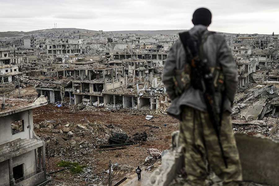 Syria civil war Russian airstrike in Aleppo after rebels capture city 