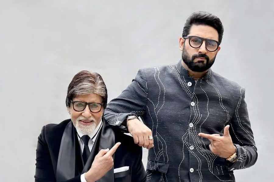 Amitabh Bachchan trolls x user after he asks Abhishek Bachchan to speak in Hindi