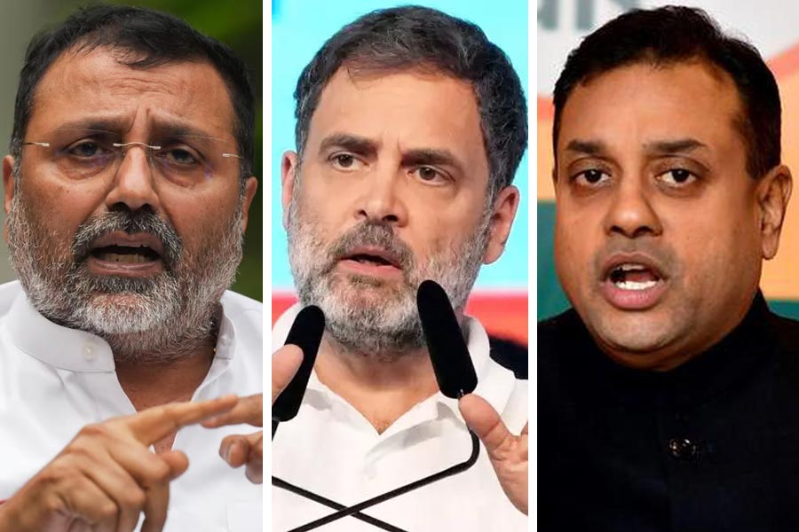 Congress moves privilege motion against BJP MP Sambit Patra and Nishikant Dubey over ‘traitor’, ‘Soros link’ barbs at Rahul Gandhi