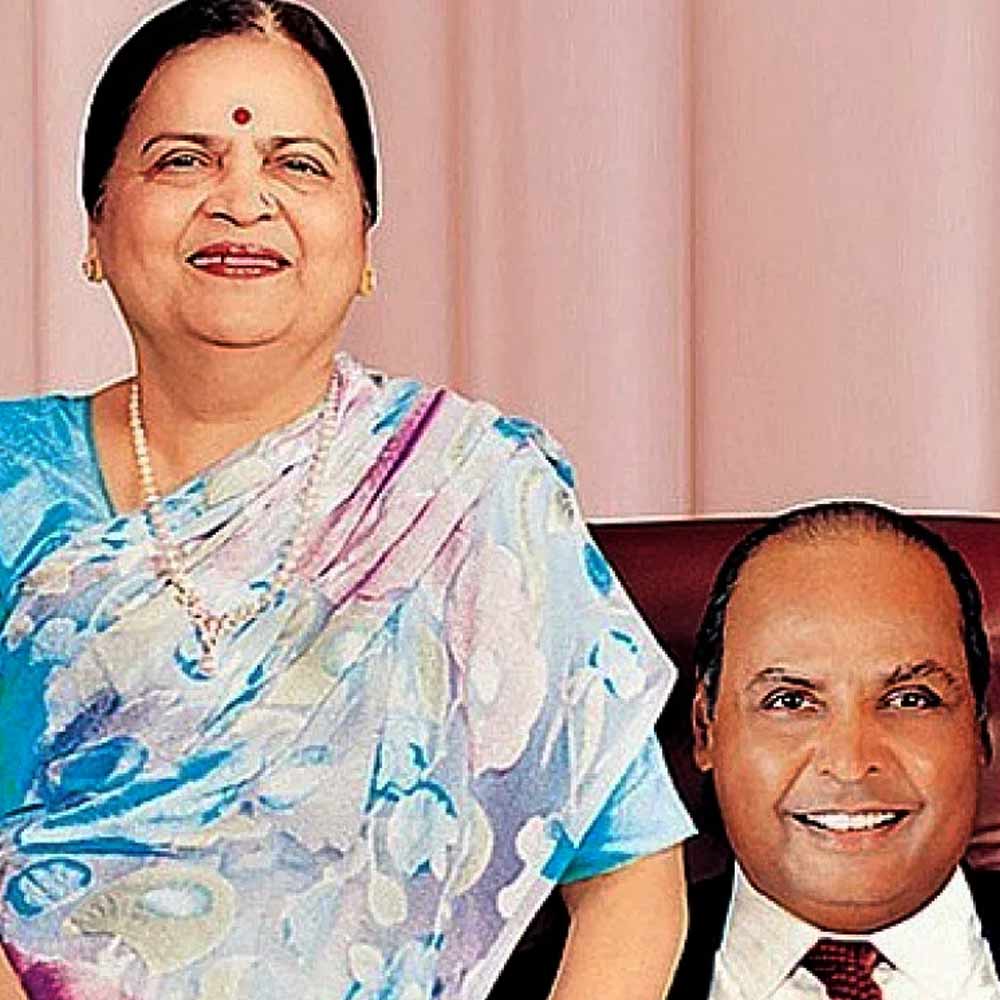 Kokilaben Ambani is the wife of Dhirubhai Ambani and the mother of Mukesh Ambani, India’s richest person