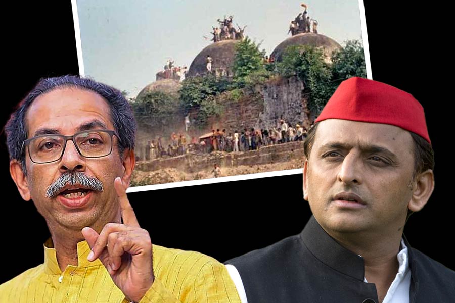 Samajwadi party quits after Uddhav Thackeray aide’s remarks on Babri demolition