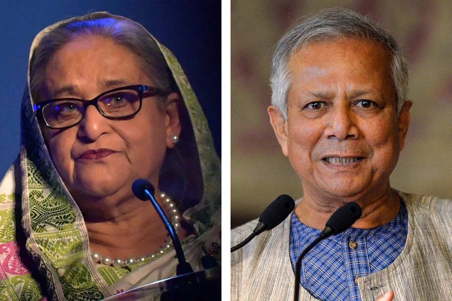 sheikh hasina targeted muhammad yunus