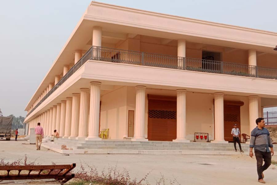 Jagannath temple is also being built in Dighat on the model of Puri temple