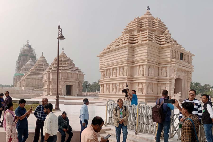 Jagannath temple is also being built in Dighat on the model of Puri temple