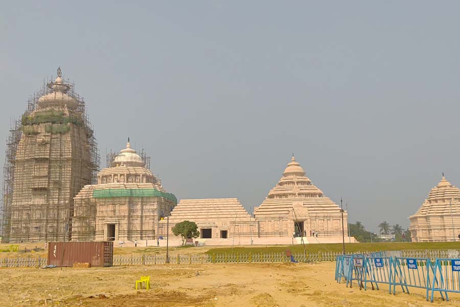 Jagannath temple is also being built in Dighat on the model of Puri temple