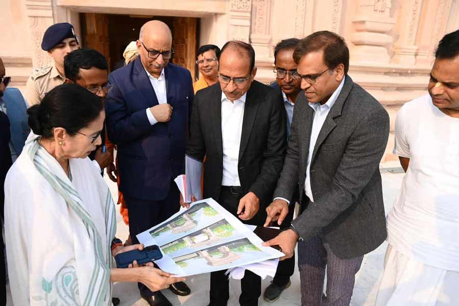 Jagannath temple is also being built in Dighat on the model of Puri temple