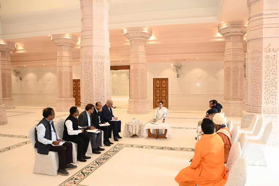 Jagannath temple is also being built in Dighat on the model of Puri temple