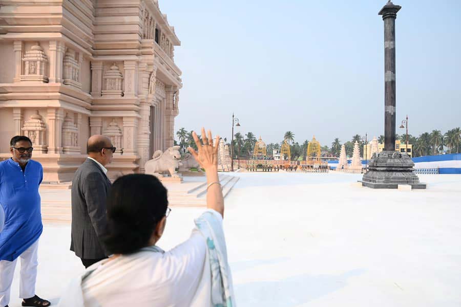 Jagannath temple is also being built in Dighat on the model of Puri temple