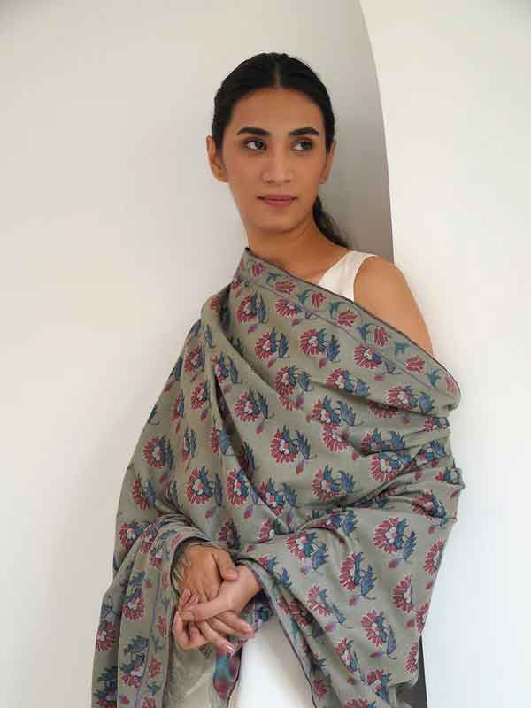 কাশ্মীরের কানি শাল।