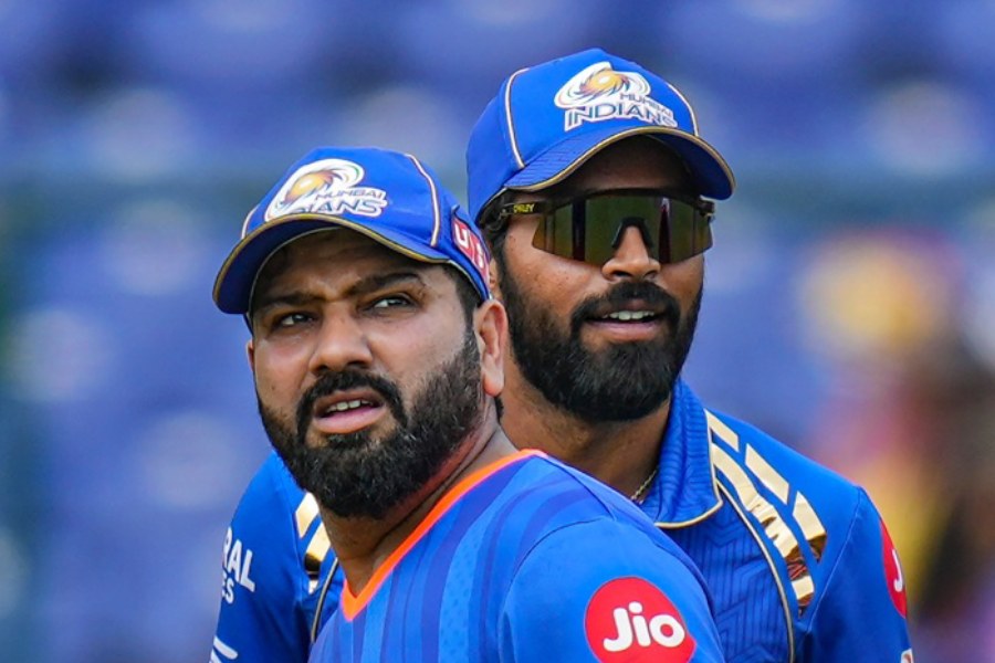 picture of Rohit Sharma and Hardik pandya