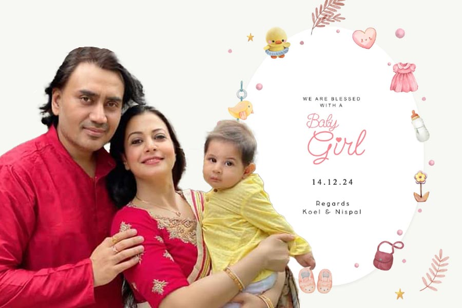 মেয়ে হওয়ার কথা সমাজমাধ্যমে জানান নিসপাল-কোয়েল।