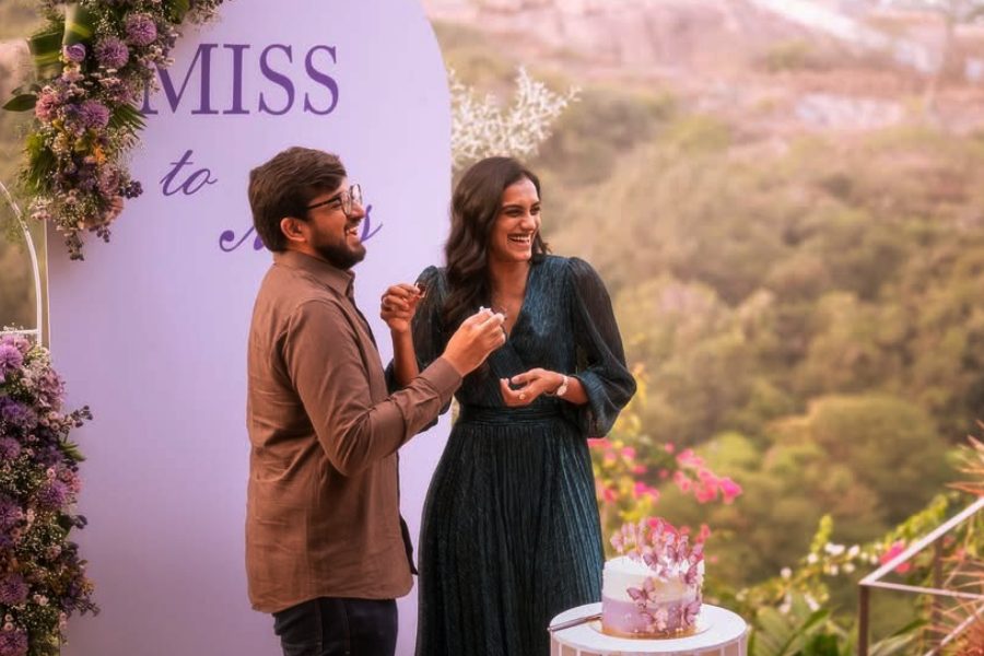 Venkata Datta Sai and PV Sindhu