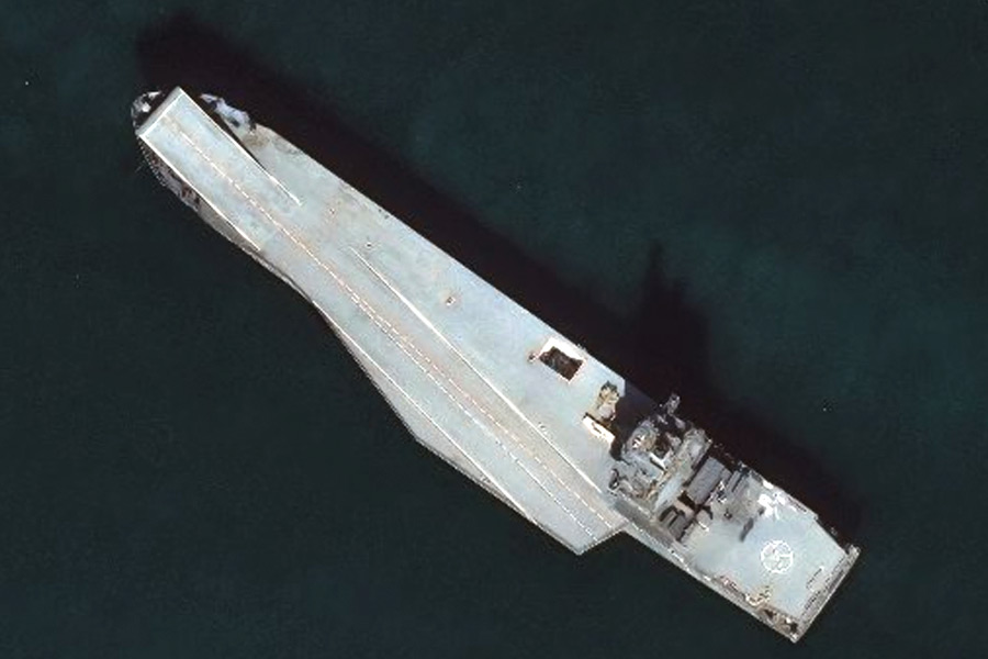 Iran new drone battleship Shahid Bagheri roaming in Persian Gulf know all about it