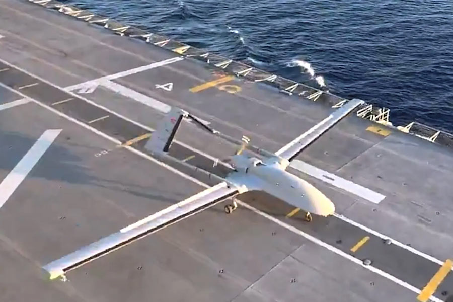 Iran new drone battleship Shahid Bagheri roaming in Persian Gulf know all about it