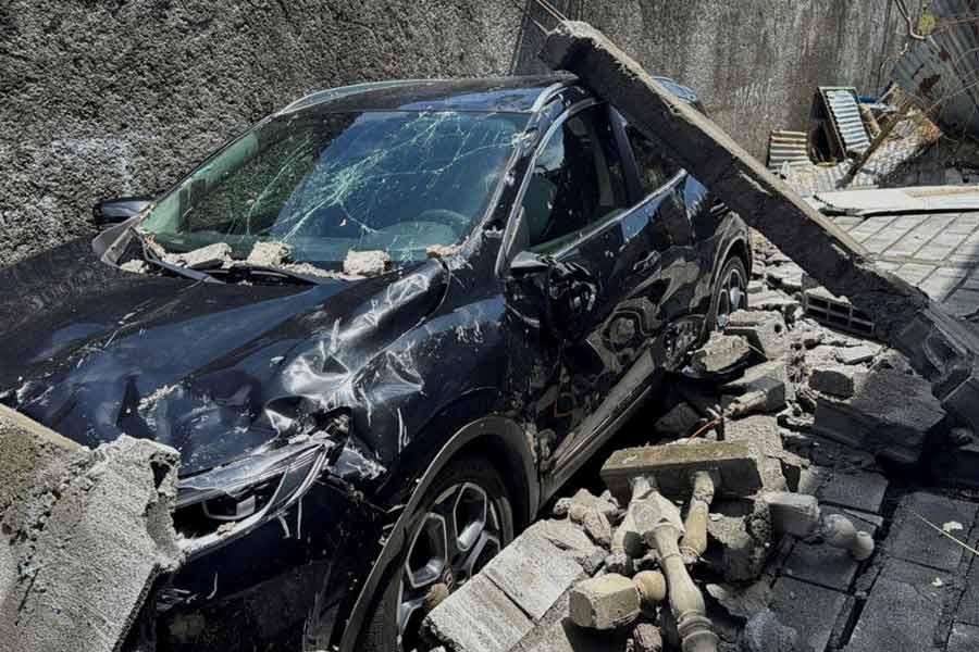 Cyclone Chido swept through island Mayotte overnight
