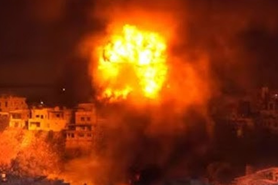 Israel airstrike trembles port city Tartus question raised use of earthquake bomb in Syria 