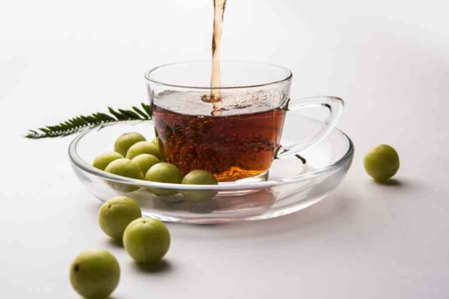 Homemade amla tea or green tea, which is more healthier