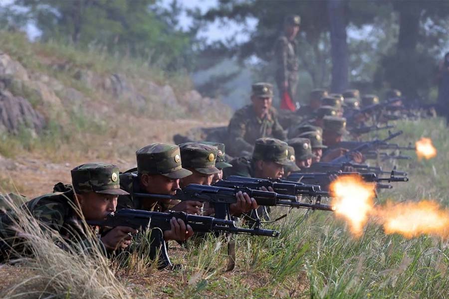North Korean soldiers open fire on Russian forces in Kursk battle field due to language barrier say sources