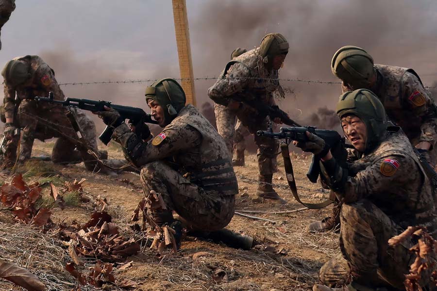 North Korean soldiers open fire on Russian forces in Kursk battle field due to language barrier say sources