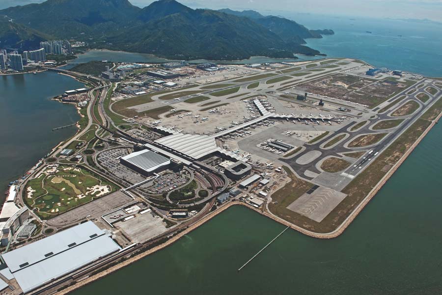 China building world’s largest artificial island airport