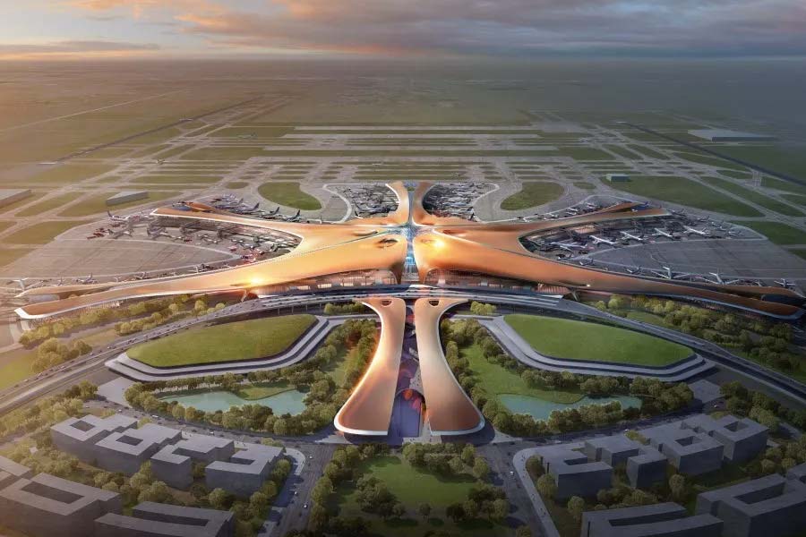 China building world’s largest artificial island airport