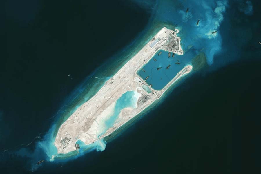 China building world’s largest artificial island airport