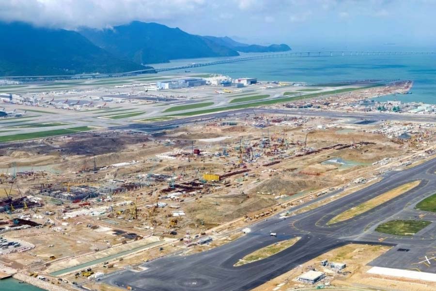 China building world’s largest artificial island airport