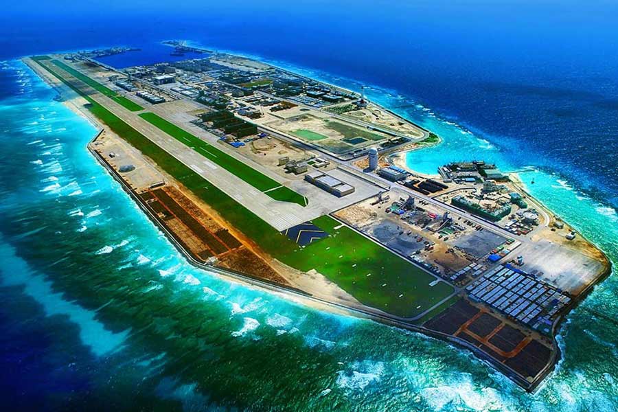 China building world’s largest artificial island airport
