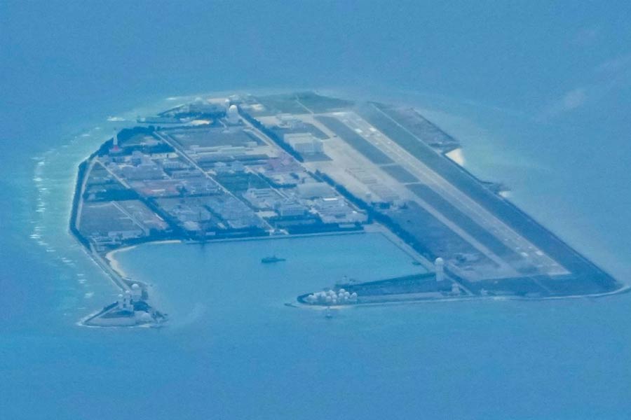 China building world’s largest artificial island airport