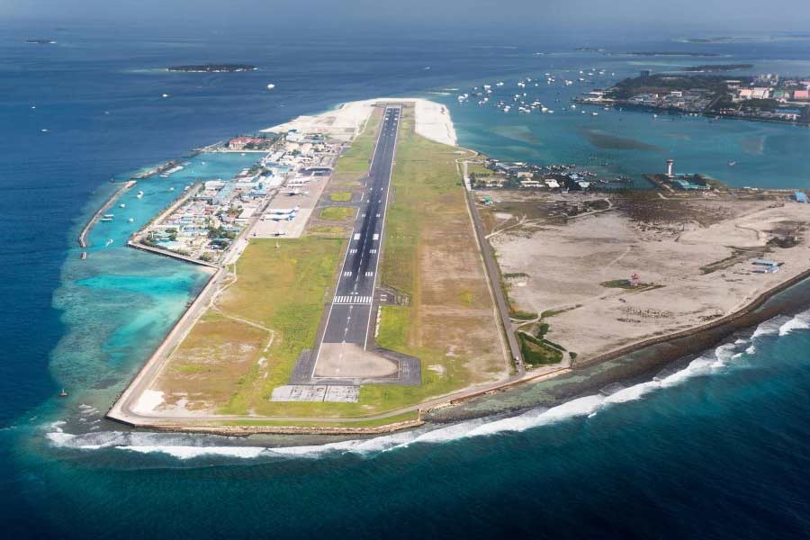 China building world’s largest artificial island airport