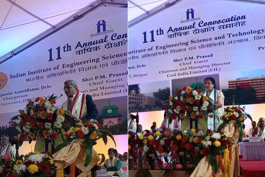 11th Annual Convocation of IIEST Shibpur . 