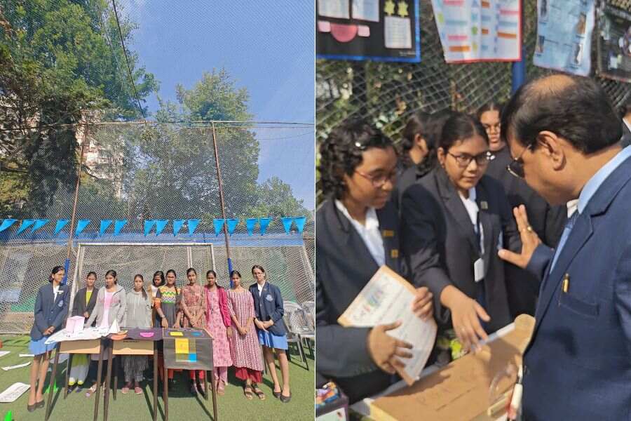 Math Exhibition in Ashok Hall Girls' Higher Secondary School.
