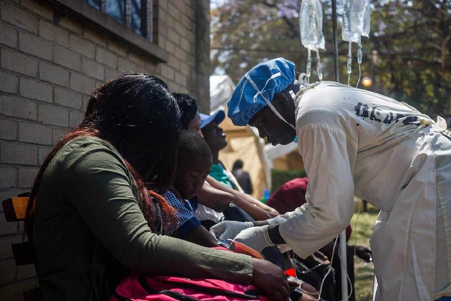 Uganda's district has been affected by a mysterious illness named dinga dinga 