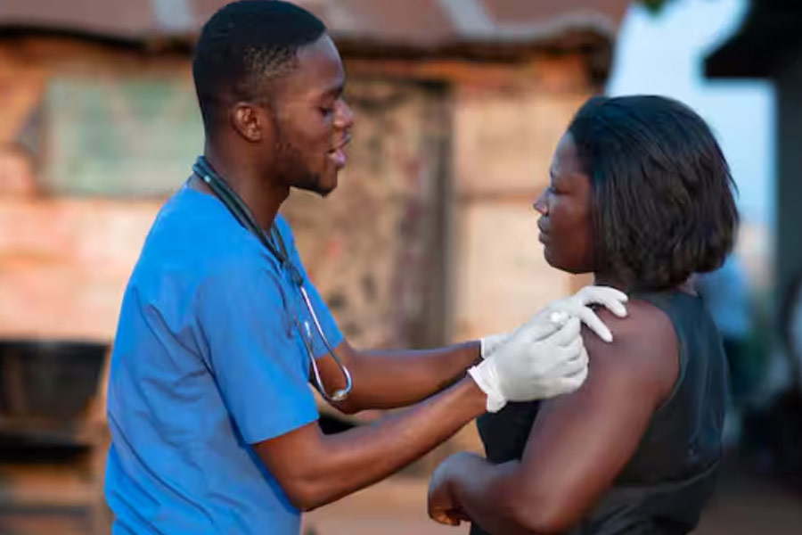 Uganda's district has been affected by a mysterious illness named dinga dinga 