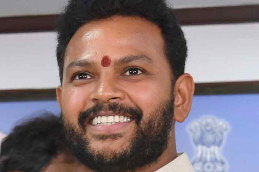 central minister Kinjarapu Ram Mohan Naidu came to Kolkata Airport's centenary programme