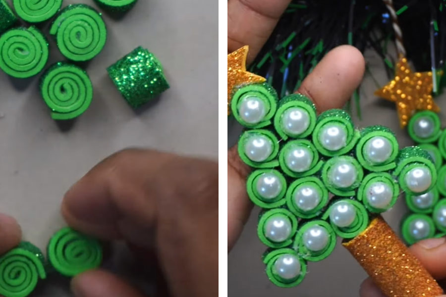 কাগজ দিয়ে বানিয়ে ফেলতে পারেন ক্রিসমাস ট্রি সাজানোর অলঙ্কার।