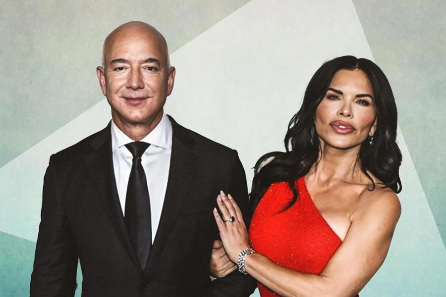 Jeff Bezos and Lauren Sánchez