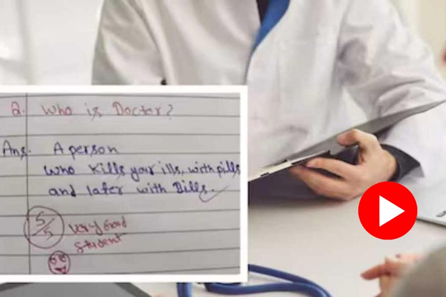 Answer of a student about Doctor role in society goes Viral