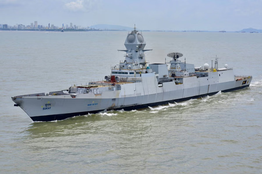 INS Surat, fourth Visakhapatnam class destroyers, set to be commissioned into Indian Navy dgtl