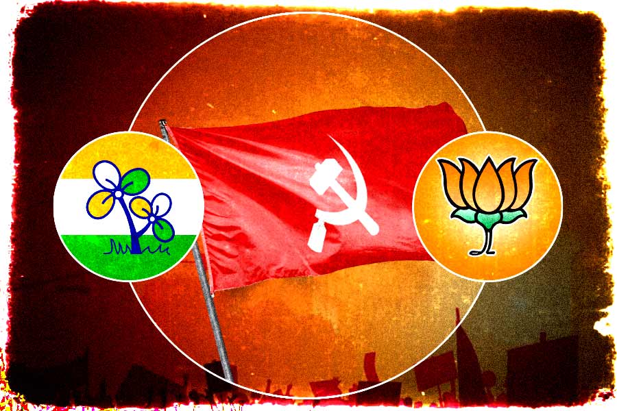 fight against the two forces of TMC and BJP is getting tougher, discussion within the CPM